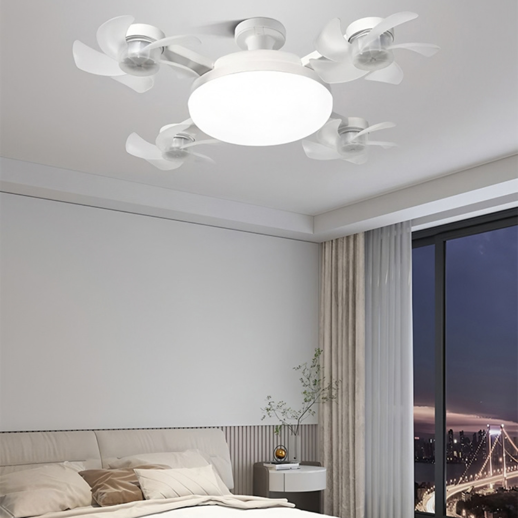 AirLumi™ Ventilador + Lámpara LED con control remoto