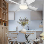 BreezeLight™ 2 en 1 Ventilador + Luz LED con Control Remoto