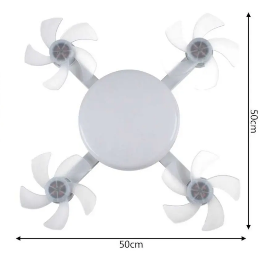 AirLumi™ Ventilador + Lámpara LED con control remoto