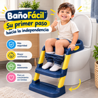 BañoFácil™  Asiento Adaptador Infantil con Escalera