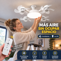 Ventilador 4 en 1 + Luz LED con control remoto