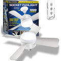 BreezeLight™ 2 en 1 Ventilador + Luz LED con Control Remoto